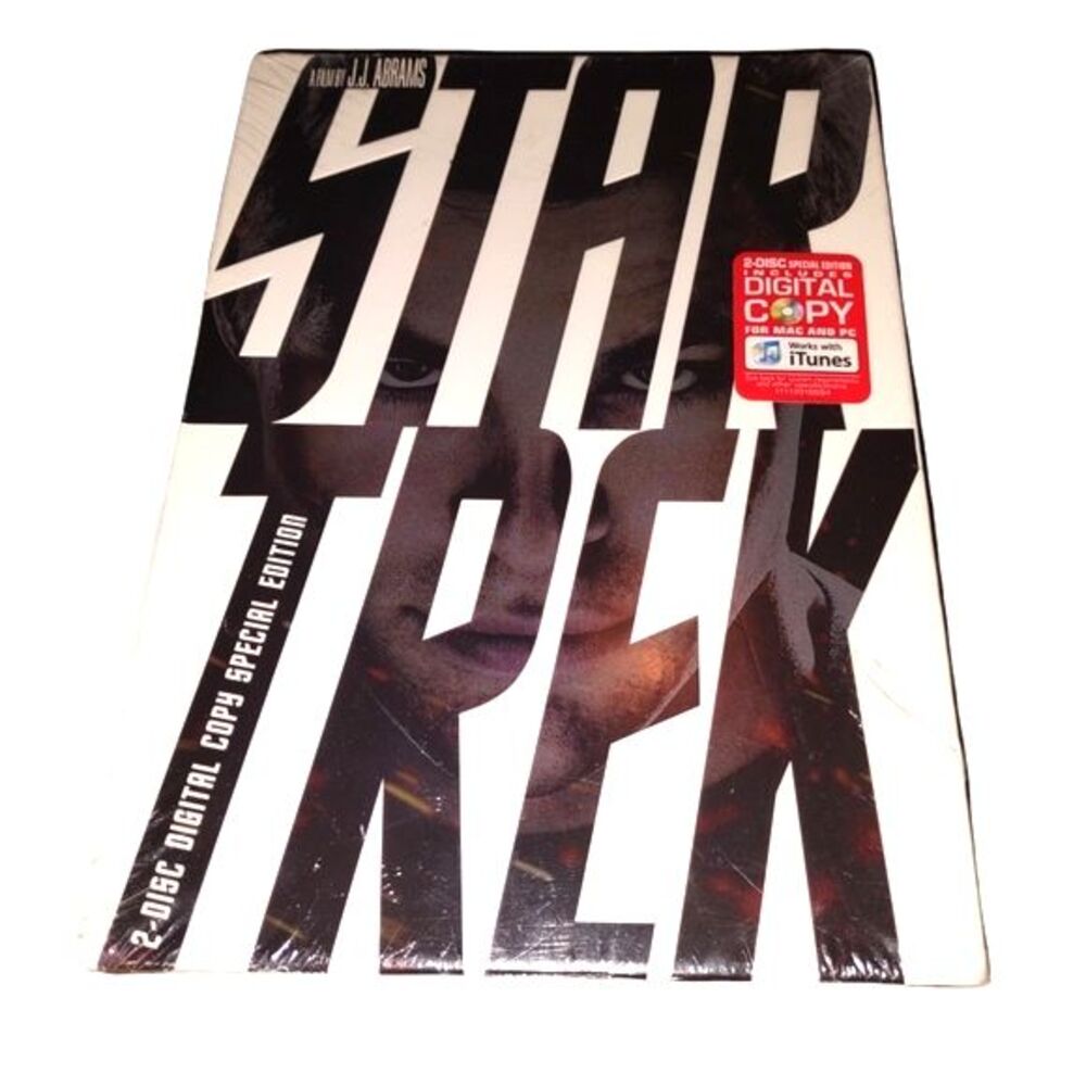 STAR TREK 2-Disc‎ Digital Copy Special Edition, Movie on DVD, New Plastic Sealed
